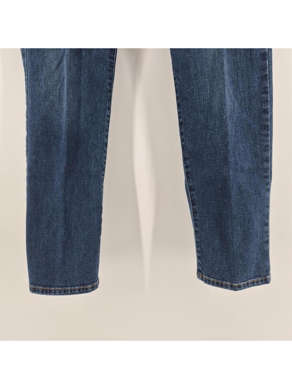 Chico's So Slimming Dark Wash Blue Denim Jeans Women's Size 2 ( 12 ) - Picture 4 of 16
